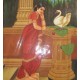 Ravi Varma - Lady with bird